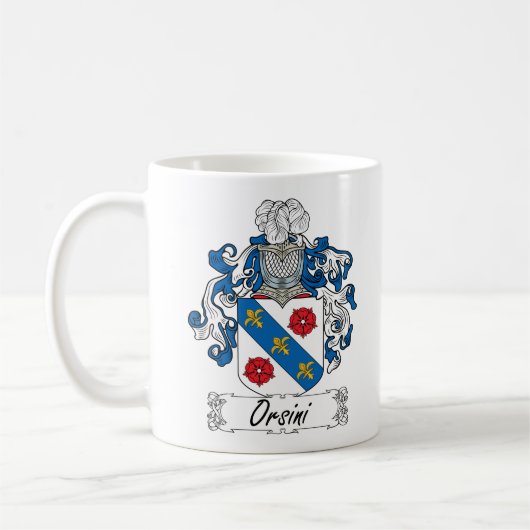 Orsini Familienwappen Kaffeetasse (Links)