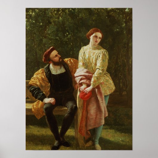 Orsino und Viola Poster (Vorne)