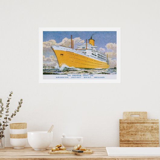 Orsova Poster (Küche)