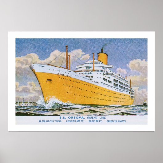 Orsova Poster (Vorne)