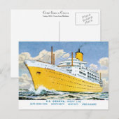 Orsova Postkarte (Vorne/Hinten)