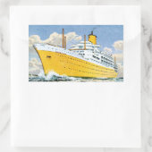 Orsova Rechteckiger Aufkleber (Tasche)