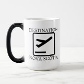 Ort an der Ostküste Nova Scotia Tasse (Links)