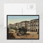 Ort de la republique, Algier, Algerien, Klassiker  Postkarte (Vorne/Hinten)