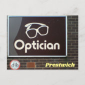 Ort der Augen Postkarte (Vorderseite)