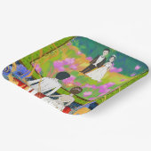 Ort der Hochzeitsfeier Pappteller (Gewinkelt)