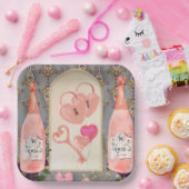 Ort der Hochzeitsfeier Pappteller (Party)