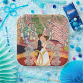 Ort der Hochzeitsfeier Pappteller (Party)