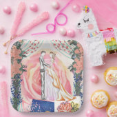 Ort der Hochzeitsfeier Pappteller (Party)