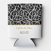 Ort des modernen botanischen Hochzeitdatums Dosenkühler (Vorderseite)