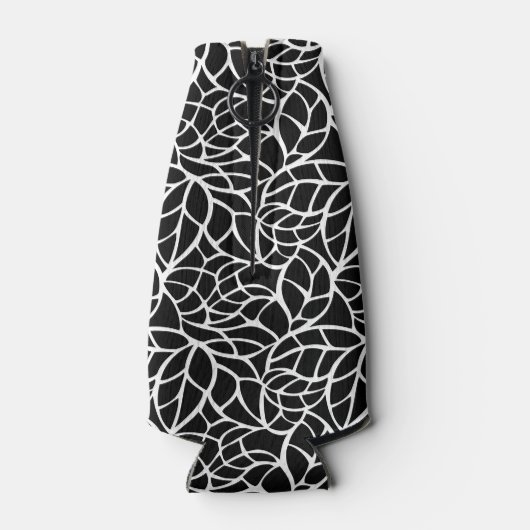 Ort des modernen botanischen Hochzeitdatums Flaschenkühler (Rückseite)