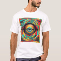 Ort für das T-Shirt der Augen
