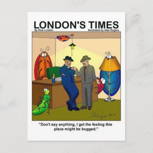 Ort ist geplagt Funny Police Geschenke & T-Shirts Postkarte (Vorderseite)