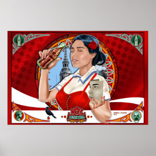 Ort-Kolabaum 28" x 20", Wert-Plakat-Papier (Matt) Poster