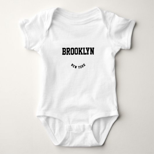 Ort und Staat Baby Strampler (Vorderseite)