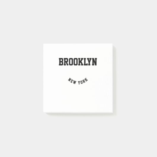 Ort und Staat Post-it Klebezettel (Vorderseite)