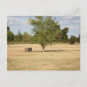 Ort zum Entspannen Postkarte