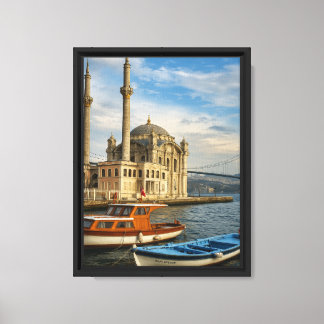 Ortaköy Moschee und Bosporus Leinwanddruck