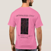 ORTAPALOOZA T-Shirt (Rückseite)