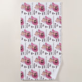 Orte, an denen kostenlos Bleibe werden kann Strandtuch (Vorderseite)