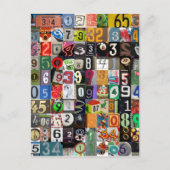 Orte der Pi Postkarte (Vorderseite)