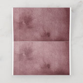 Orte für Hochzeitspaziergänge in Burgund Platzkarte (Innenseite Aufgefaltet)