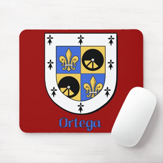 Ortega Family Shield Mousepad (Mit Mouse)