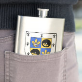 Ortega Heraldic Shield Flachmann (Beispiel)