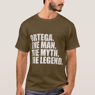 Ortega Ortega Familienname Ortega Nachname Ortega  T-Shirt