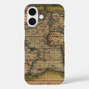 Ortelius Form der Weltkarte iPhone 16 Hülle