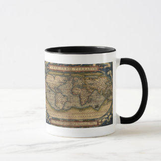 Ortelius Weltkarten-Tasse 1570 Tasse