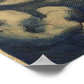 Ortelius World Map Circa 1590 Poster (Ecke)