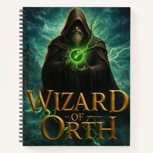 Orth Welt Lore Notizbuch (Vorderseite)