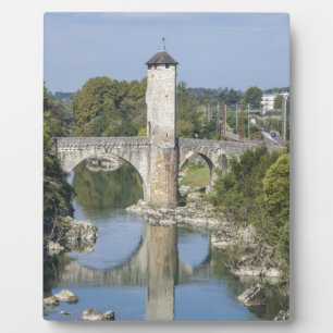 Orthez in Frankreich Fotoplatte