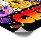 Ortho Boo Crew Ortho Krankenschwester Lustiges Hal Poster (Ecke)