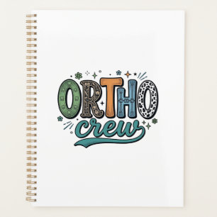 Ortho Crew Vintage Zahnärzteteam Vektor Design_1 Planer