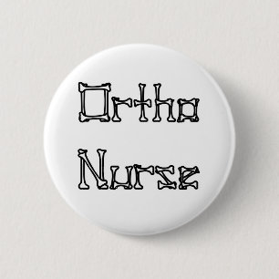 Ortho Krankenschwester Button
