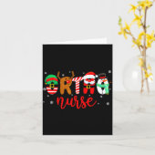 Ortho Nurse Christmas Shirt Nurse Xmas Party Cna N Karte (Gelbe Blume)