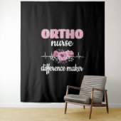Ortho Nurse Geschenk RN Orthopädie Krankenschweste Wandteppich (Beispiel)