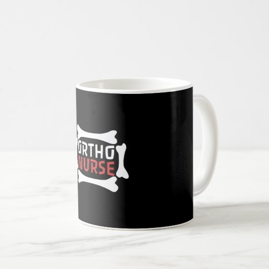 Ortho Nurse Kaffeetasse (VorderseiteRechts)