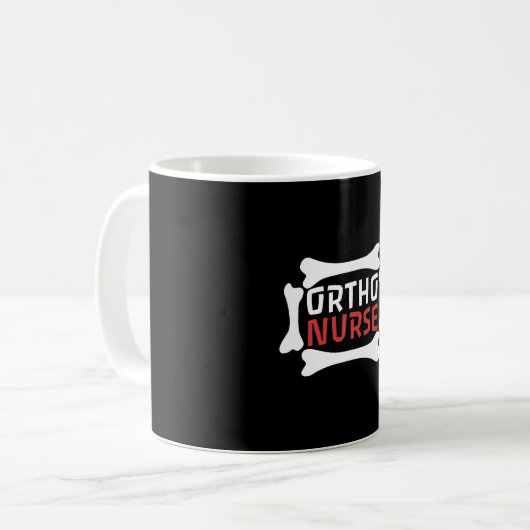Ortho Nurse Kaffeetasse (Vorderseite Links)