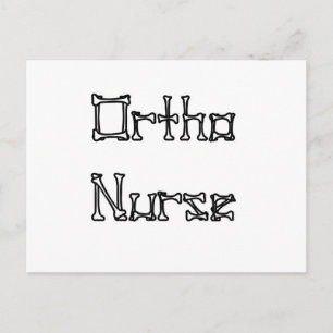 Ortho Nurse Postkarte