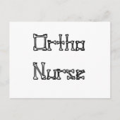 Ortho Nurse Postkarte (Vorderseite)