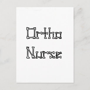 Ortho Nurse Postkarte