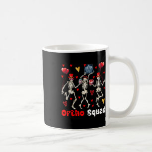 Ortho Squad Drei Valentinstag Skelette Süße H Kaffeetasse