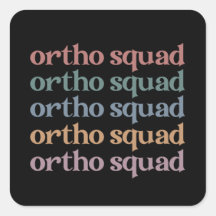 Ortho Squad Orthodontist Orthopädie Geschenke für