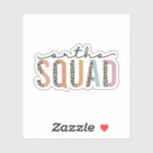 Ortho Squad, Orthopädie Krankenschwester, Orthopäd Aufkleber (Blatt)