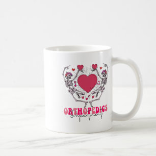 Ortho Squad Retro Valentine#39;s Day Nurse Orthope Kaffeetasse
