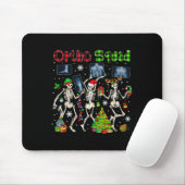 Ortho Squad Xmas Three Santa Reindeer Elf Röntgen Mousepad (Mit Mouse)