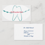 Orthodontische Visitenkarte (Vorne/Hinten)